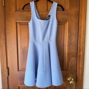 Lulu’s Scuba Skater Mini Dress